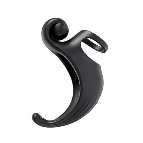 Anneau pénien en silicone résistant pour érection durable et massage prostatique intense