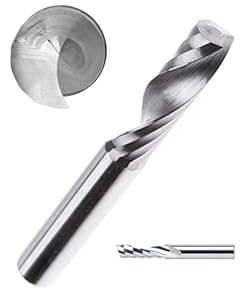 Corintian VHM Einzahnfräser Spiralfräser Ø 6mm