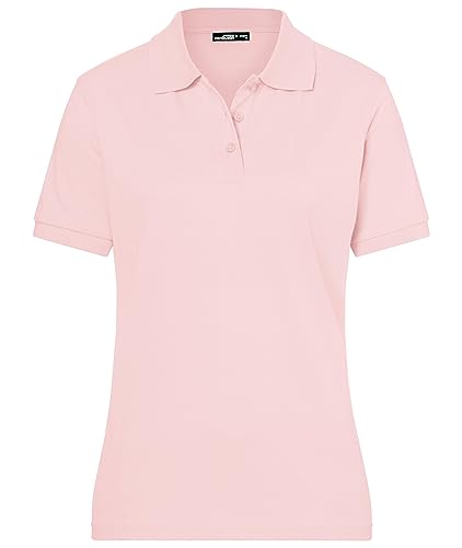 James & Nicholson Damenpolo Classic - Piqué-Poloshirt mit gestrickten...