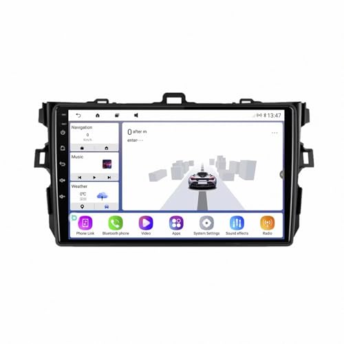 Estéreo Toyota Corolla 2007-2012 para viajar con Siri y Música
