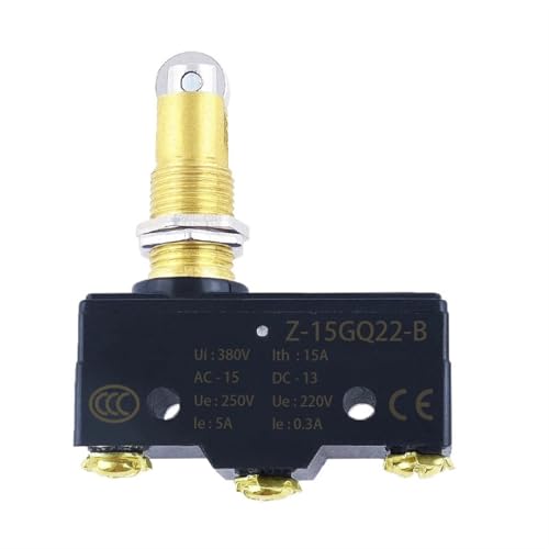 Interruptor de límite Z-15GQ22-B de émbolo de rodillo SPDT 15A para panel