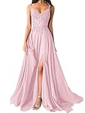 Design : robe mariage invitée femme, robe de bal, encolure en V, bretelles spaghetti, taille haute, coupe trapèze, sans manches, robe longue jusqu'au sol, soutien-gorge intégré, laçage dans le dos, soulignant l'élégance