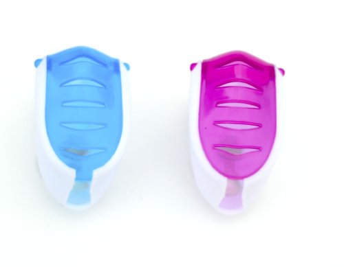 Evriholder Flip-it Toothbrush Holder, Set of 2, Blue & Pink