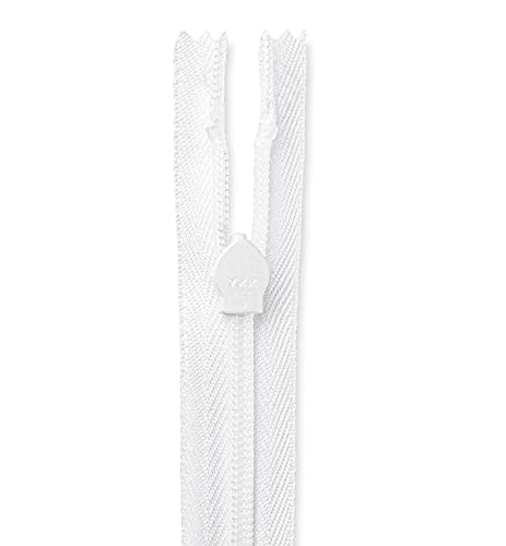 36 Inch Invisible Zipper White Non Separating Closed-End Zipper - 36" #2 Zipper Nylon White Zipper Crafts For Sewing Bridal And Formal Dress/Skirt/Home Textile #TOP5