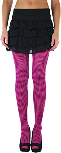 Image of ToBeInStyle Women's Argyle Checkered Diamond Rhombus Net Opaque Sheer Tights Pantyhose