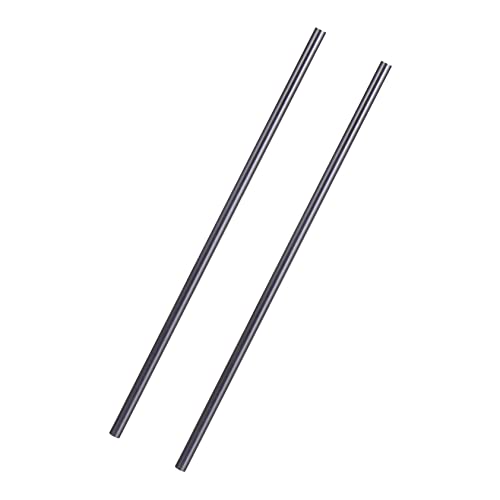 Unomor 2Pcs Graphite Stir Stick for Melting Crucible Stirring Rods ? Graphite Mixing Sticks for Liquid Mixing and Melting Applications