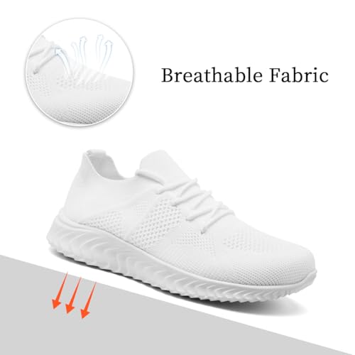 Image of Womens Shoes Running Walking Sneakers Slip On Sport Outdoor Casual Tennis Workout AthleticGym Shoes Lightweight Comfortable Fashion Fitness Shoes