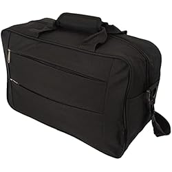 Maletas Benzi Mediana Benzi Bolsa de Viaje 40 x 25 x 20 cm Tamaño Equipaje de Mano Ryanair (5496 Negro)