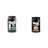 Vega Premium Sport Protein Vanilla Protein Powder, Vegan, Non GMO & Sport Pre-Workout Energizer, Strawberry Lemonade - Pre Workout Powder
