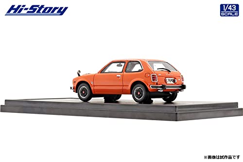 Amazon | Hi Story 1/43 ホンダ CIVIC RS (1974) オレンジ 完成品