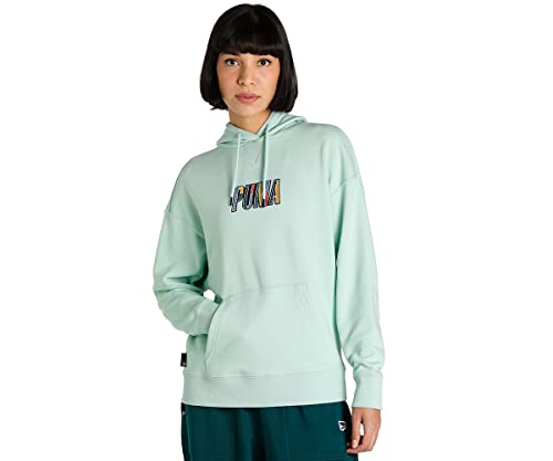 Image of Puma SWXP Graphic Hoodie Cotton Regular Fit Womens Jacket