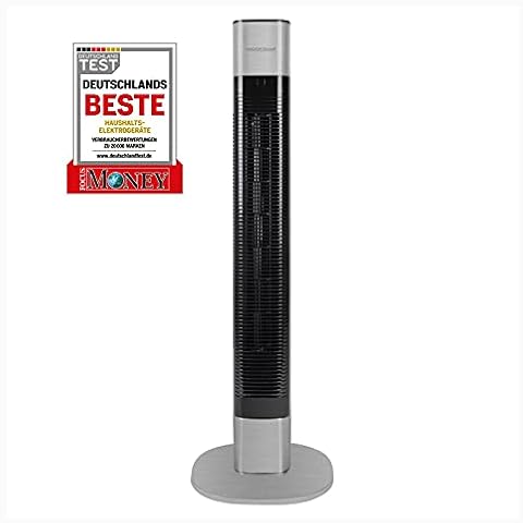 Turmventilator mit Fernbedienung und Timer Cover