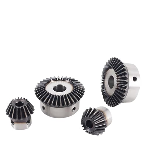 Engrenages coniques en acier haute resistance transmission fluide 90 degres