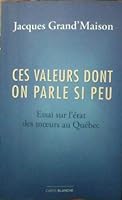 Ces Valeurs Dont On Parle si Peu 2895902720 Book Cover