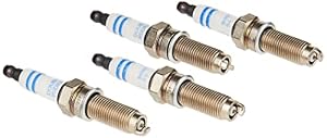Bosch 9619 OE Doppel-Iridium Zündkerze, 4 Stück