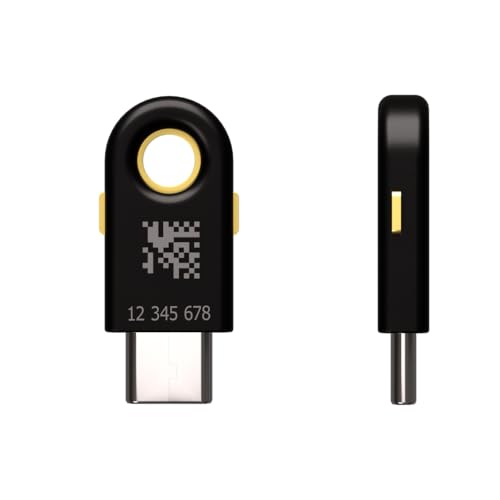 YubiKey 5C - FIDO Certified USB-C Security Key for MFA - Astraunic CA