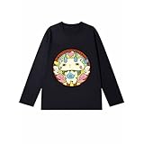 [RYSTIX] メンズ 長袖 妖怪ウォッチ グッズ ロングTシャツ カットソー おもしろ トレーナー 大きいサイズ トップス 春秋冬服 通勤 通学 インナーシャツ