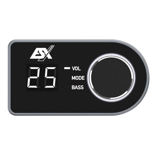 Télécommande LCD ESX RC-DQ pilotez le volume et les presets DSP - 4