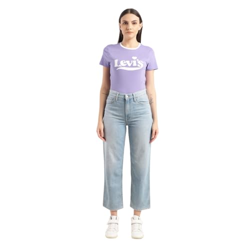 Image of Levi's Women's High Rise Ribcage Straight Fit Jeans