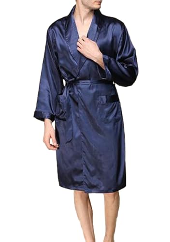 Kimono homme long pour rester élégant et au chaud pendant le télétravail