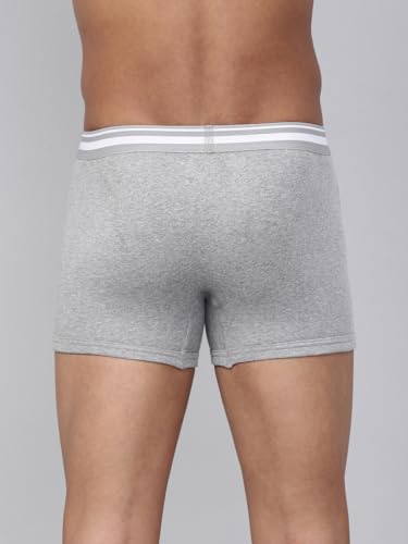 Image of Levi's 003 Classic Trunk for Men | 100% Pure Cotton | Solid | Durable Comfort | Breathable Men's Underwear | Anti-Roll Waistband | Extra Supportive Gusset | No Ride-Up Leg Fit | Pack of 2