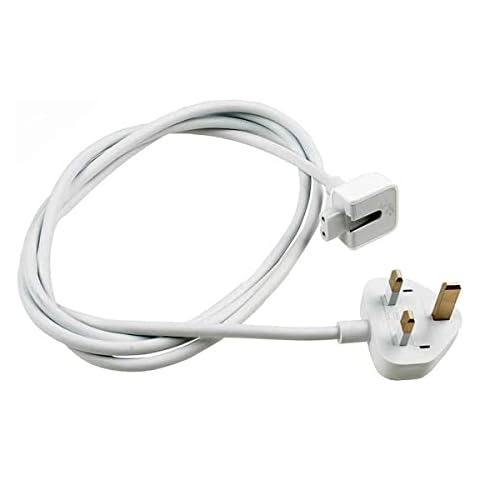 UK extension power cord for AC Adapter Charger Macbook 13” Macbook Pro 15” with UK Fuse | BeckenBower Cover