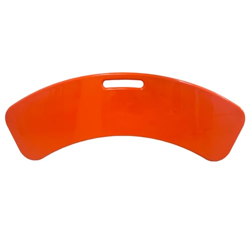 Transfer Board – Patient Strong Slide Board Mobility Aid with Handle for Safe & Easy Transfers | Wheelchair to Bed, Toilet, Car or Bath | Transfer Skateboard Non-Slip Slide Assist Device (Orange)