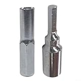 Schraubendreher-Bit-Adapter-Set, magnetisches Design sorgt für sicheren Sitz für Elektronik-Wartungsaufgaben (1 Set)