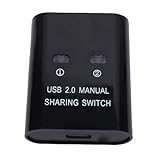 Plug and Play : le commutateur de partage USB est simple à utiliser, plug and play, aucune alimentation externe nécessaire, économisant de l'espace et des coûts, pratique à transporter.