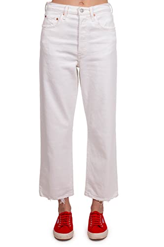 Levi's Ribcage Straight Ankle Vaqueros, Cloud Over, 27W / 27L para Mujer