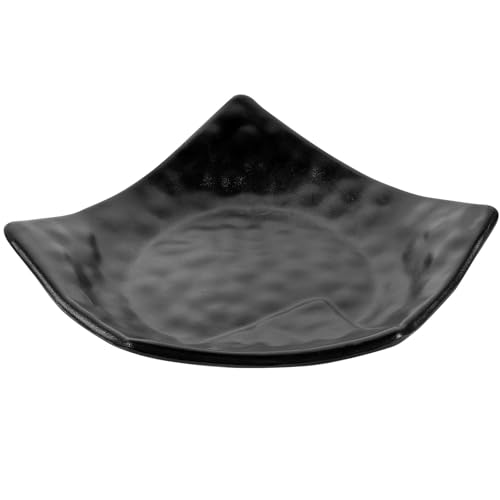 Plato de sushi pentagonal de melamina 9 pulg miniatura 1