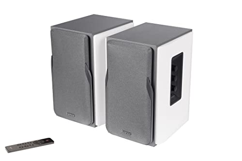 Edifier R1380DB Blanc – Enceintes Studio bibliothèque Actives, Télécommande IR, Bluetooth 5.1 APTX, Entrées RCA, Prises… - Les Beatles, Paul McCartney, John Lennon, RIngo Starr, George Harrison Edifier R1380DB Blanc - Enceintes Studio bibliothèque Actives, Télécommande IR, Bluetooth 5.1 APTX, Entrées RCA, Prises…