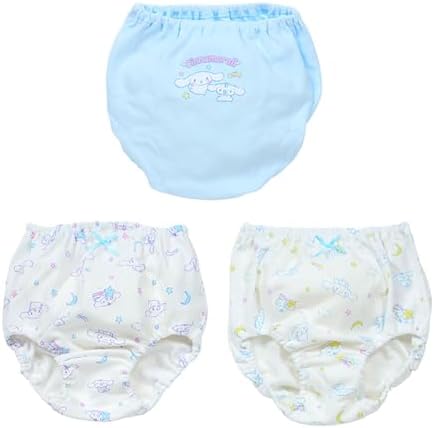 （02:30時点） サンリオ(SANRIO) キッズショーツ 3枚セット シナモロール 120cm 綿100% お名前ネーム付き 154482