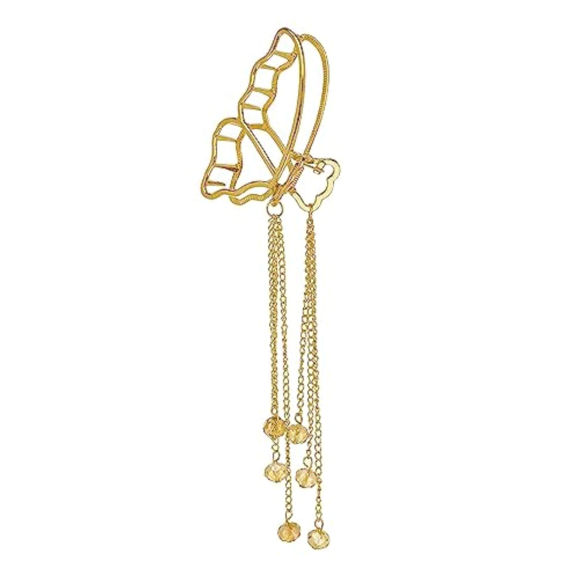 Long Tassel Hair Clip, Retro Style for Women
