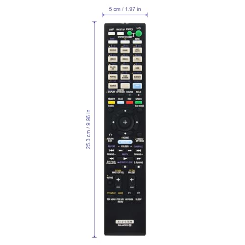 Télécommande RM-AAP078 compatible récepteur AV Sony STR-DN1030RM - 4