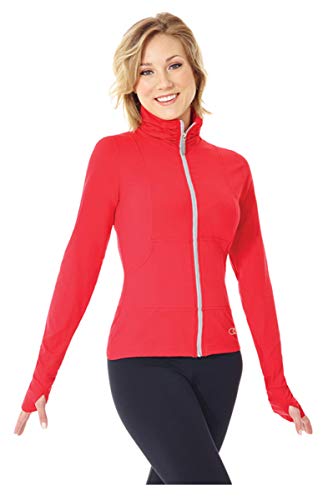 Mondor Front Zipper Jacket 4808 (Large, Red)