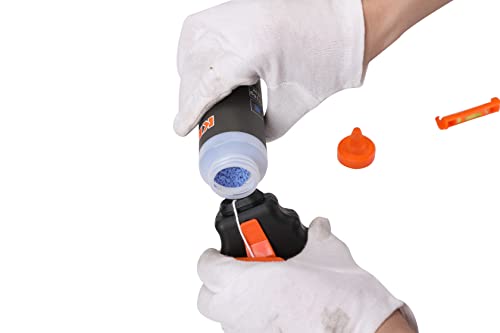 Kendo Schlagschnurset – 3-teilig – Länge: 30 m – Mit Edelstahlhaken und Wasserwaage – Blaue Kreide zum Nachfüllen