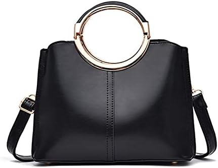 NICOLE & DORIS Fashion Handbags for Women Top-handle Bags Small Crossbody Bag PU Leather Shoulder Bag Elegant Simple Bag For Work Shopping Travel