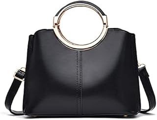 NICOLE & DORIS Fashion Handbags for Women Top-handle Bags Small Crossbody Bag PU Leather Shoulder Bag Elegant Simple Bag For Work Shopping Travel