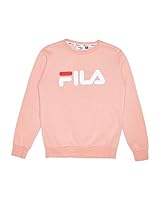FILA Kid's Classic Crew Sweater, Mellow Rose, 10