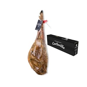Corsevilla – Jamon de Bellota Iberico – Jamon Iberico – Jamon Iberico Bellota – Iberico de Bellota – Calidad Gourmet – Iberico Bellota – Regalo – Sin Gluten – Sin Lactosa (8 kilogramos. aprox.)