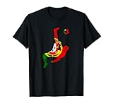 Portugal Portuguese Flag Futebol Portuguese Soccer Player T-Shirt