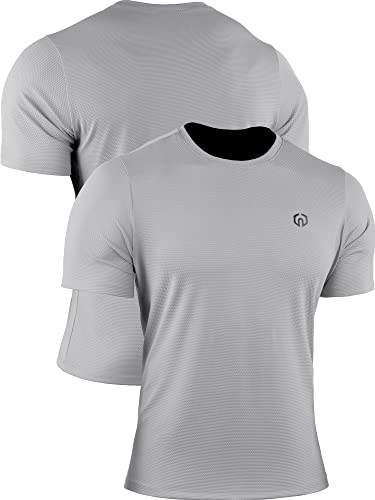 Image of NELEUS Men's 3 Pack Athletic Compression Base Layer Sport Shirt
