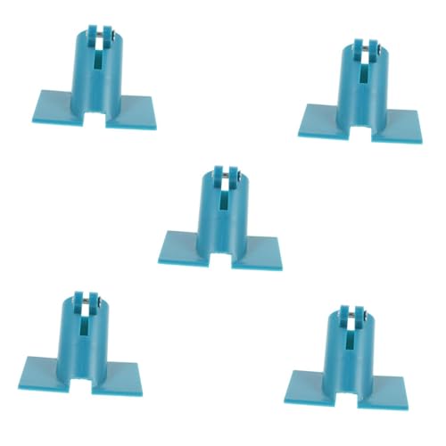 Connecteur d'échelle de plate-forme Amosfun en plastique bleu ciel x5
