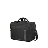 American Tourister Work-E - 3-Way boarding bag 15.6 pulgadas, 40.5 cm, 27 L, Negro (Black)