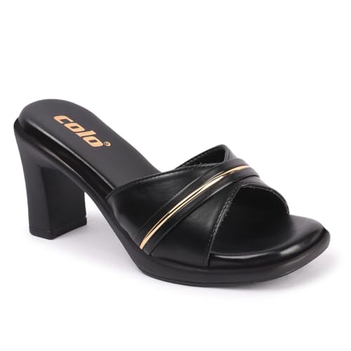 Image of Colo Comfortable Block Heel Sandal for Womens and Girls