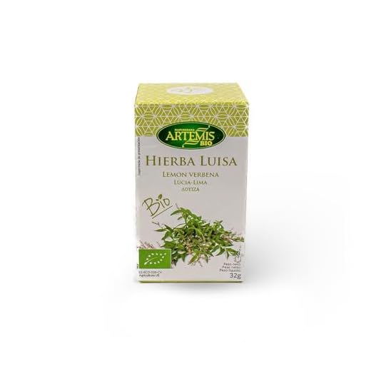 Artemisbio Hierba Luisa Eco 20 Filtros Filtros Infusiones Artemisbio 300 g