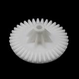 Material: POM 1 pieza de repuesto de engranaje de plástico para picadora de carne, piñón para procesador de alimentos Philips HR7752 HR7768 Holt VES aparato de cocina