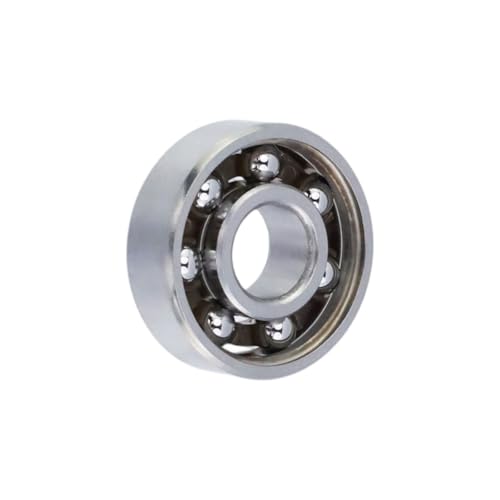 Image of Antrader 100Pcs 608 Steel Ball Bearings 8 x 22 x 7mm Fidget Spinner Bearing | High Precision Rating Deep Groove Ball Bearings,High Speed Smooth Rotation,Low Noise & Wear Resistant