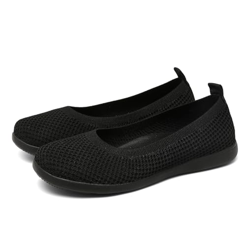 RELyt Women's Low Top Sneakers Women's Fashion Walking Sneakers - Lightweight Casual Knitted Slip Resistant Sneakers-Women's Pumps2